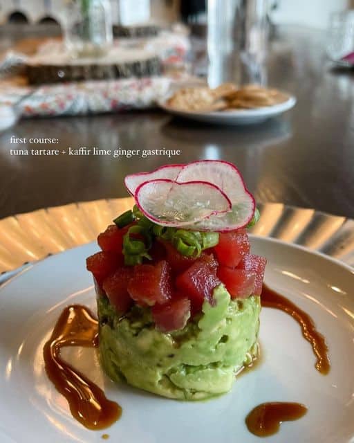Make divine tartare at our cooking classes Fort Worth.